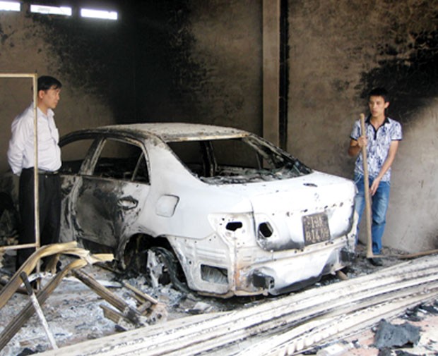 Bảo hiểm bồi thường vụ cháy nổ Nhà máy Z121